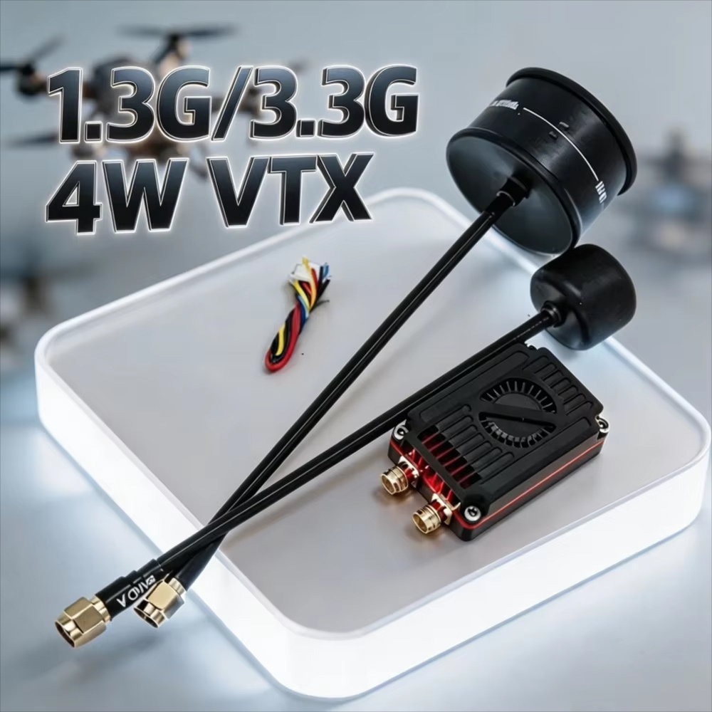 Fpv Drone Vtx - Rushfpv Rush 1.3G/3.3G 4W 7-30V เครื่องส่งสัญญาณวิดีโอ