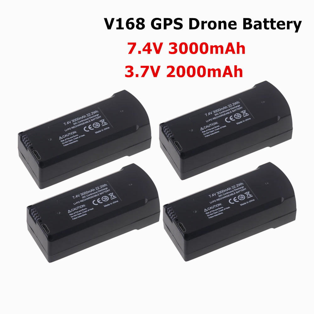 7.4V 3000MAhแบตเตอรี่สําหรับV1 - Eachine Drone E58 บทวิจารณ์และราคา