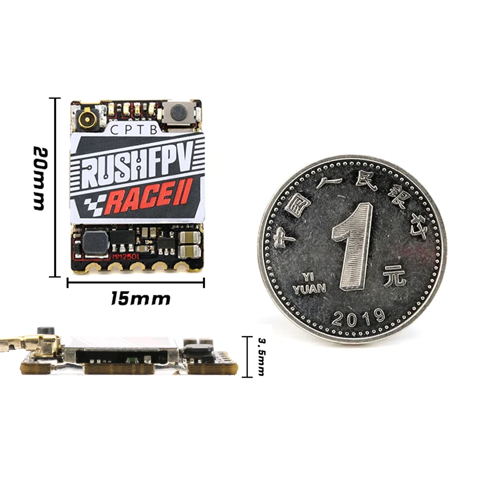 Rushfpv Rush fpv Tank Race2 20 - Fpv Drone Vtx บทวิจารณ์และราคา